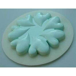 MOLDE SILICONA DECORACIÓN CUPCAKE CORAZONES