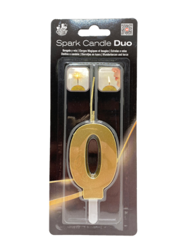 SPARK CANDLE DUO ORO NÚM.0