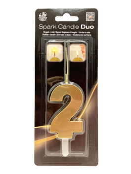 SPARK CANDLE DUO ORO NÚM.2