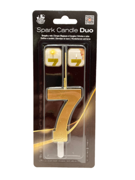 SPARK CANDLE DUO ORO NÚM.7