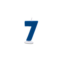 VELA AZUL NÚMERO 7 ST