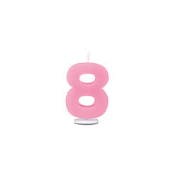 VELA ROSA NÚMERO 8 ST