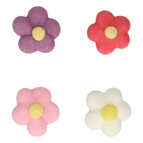 DECORACIONES AZÚCAR FLORES PEQUEÑAS 32 UDS. FUNCAKES