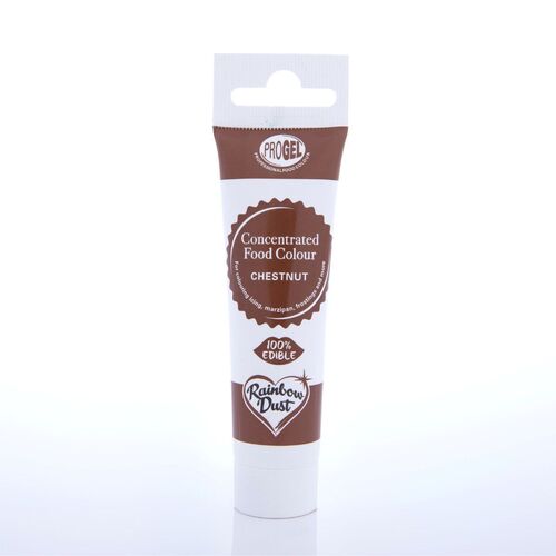 COLORANTE PROGEL CASTAÑO RAINBOW DUST