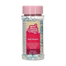 PERLAS BLANDAS AZUL/BLANCO 60 GR. FUNCAKES