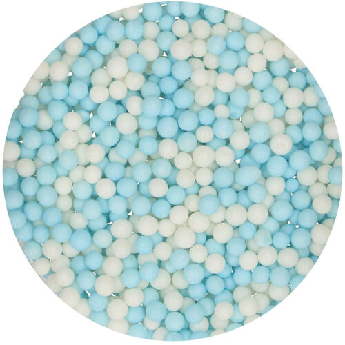 PERLAS BLANDAS AZUL/BLANCO 60 GR. FUNCAKES