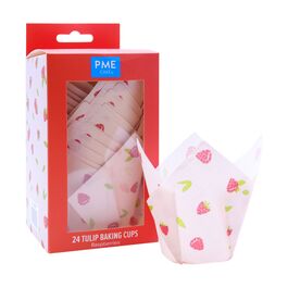 CÁPSULAS MUFFIN FRAMBUESAS 24 UDS. PME