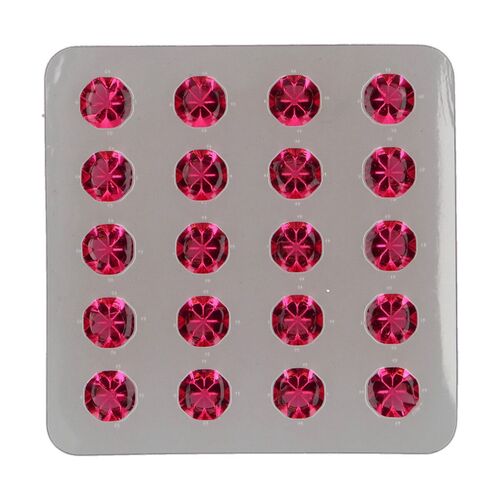 DIAMANTES COMESTIBLES ROSA 20 UDS. FUNCAKES