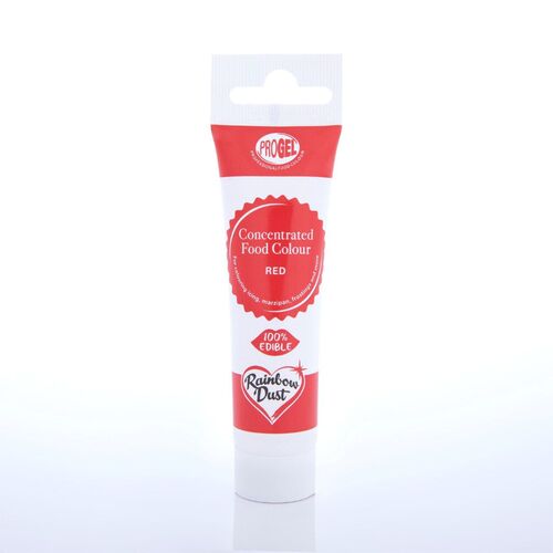 COLORANTE PROGEL ROJO RAINBOW DUST