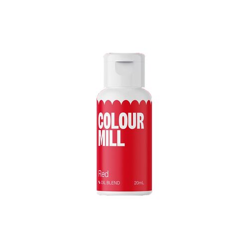 COLORANTE LIPOSOLUBLE GEL RED 20 ML. COLOUR MILL