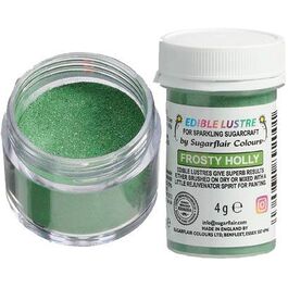 COLORANTE EN POLVO LUSTRE FROSTY HOLLY 4 GR. SUGARFLAIR