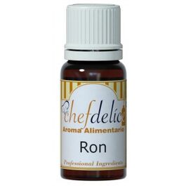 AROMA RON 10 ML. CHEFDELICE