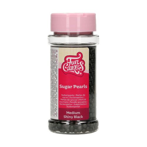 PERLAS AZÚCAR NEGRO BRILLANTE 80 GR. FUNCAKES