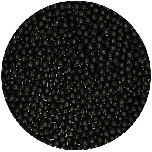 PERLAS AZCAR NEGRO BRILLANTE 80 GR. FUNCAKES