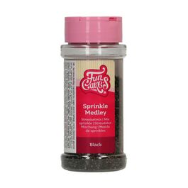 SPRINKLE MEDLEY BLACK 65 GR. FUNCAKES