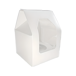 CAJA 1 CUPCAKE BLANCA