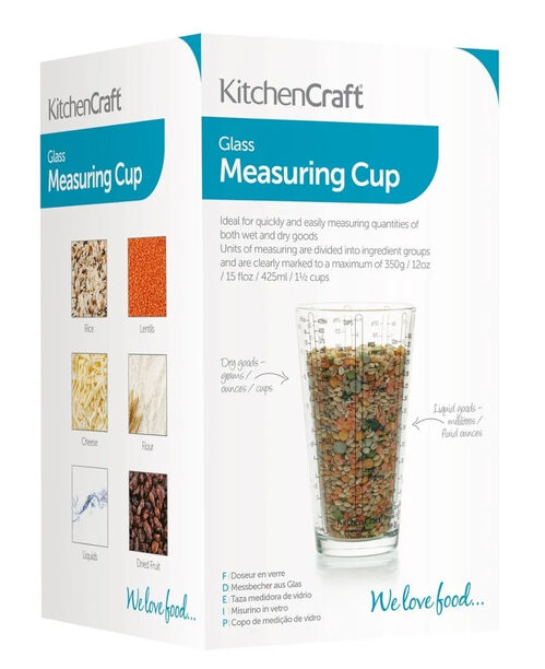 JARRA CRISTAL MEDIDORA 425 ML. KITCHEN CRAFT