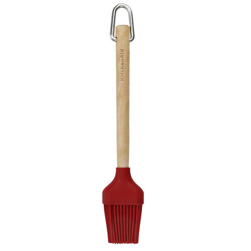 PINCEL 29 CM MANGO MADERA Y SILICONA ROJA KITCHENAID