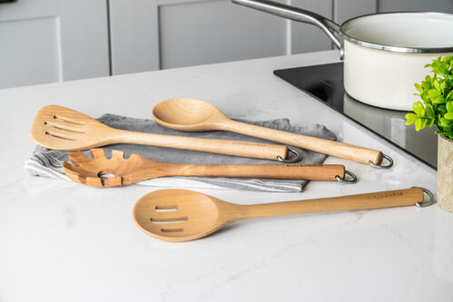 JUEGO DE UTENSILIOS DE MADERA DE ABEDUL 4 UDS. KITCHENAID