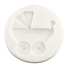 MOLDE SILICONA COCHECITO BEBÉ