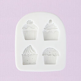 MOLDE SILICONA 4 CUPCAKES