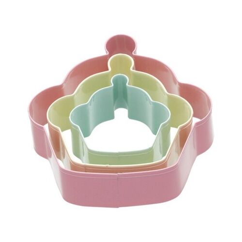 SET 3 CORTAPASTAS CUPCAKE KITCHEN CRAFT