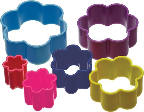 SET 6 CORTADORES FLOR KITCHEN CRAFT