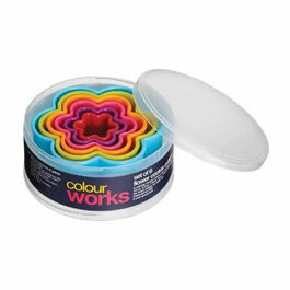 SET 6 CORTADORES FLOR KITCHEN CRAFT