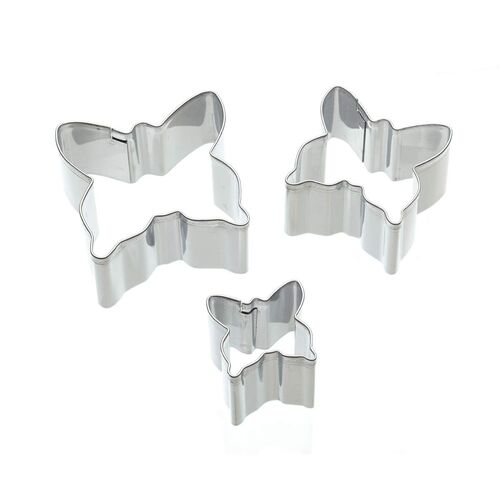 SET 3 MINI CORTADORES MARIPOSA  KITCHEN CRAFT