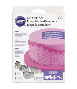 SET CORTADORES ROMANCE WILTON