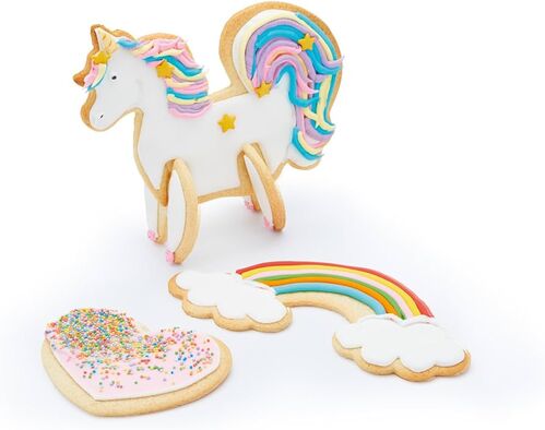 SET 5 CORTADORES 3D UNICORNIO KITCHEN CRAFT