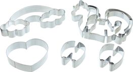 SET 5 CORTADORES 3D UNICORNIO KITCHEN CRAFT