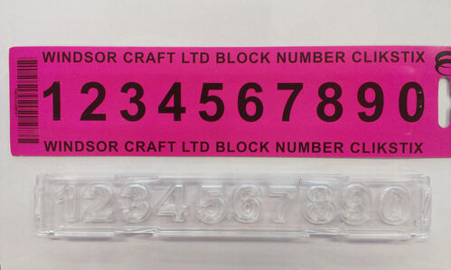 CORTADOR NÚMEROS BLOCK WINDSOR CRAFT