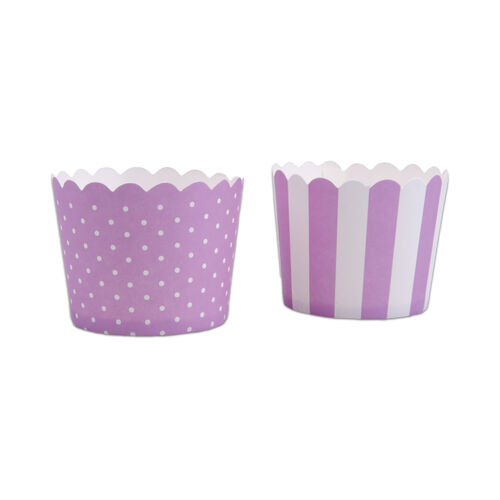 CÁPSULAS RÍGIDAS VIOLETA - BLANCO 12 UDS. STADTER