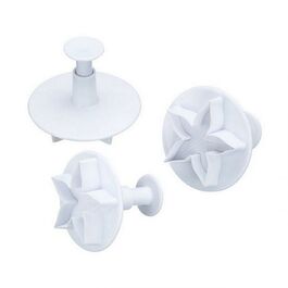 SET 3 CORTADORES FLOR DE LOTO  KITCHEN CRAFT