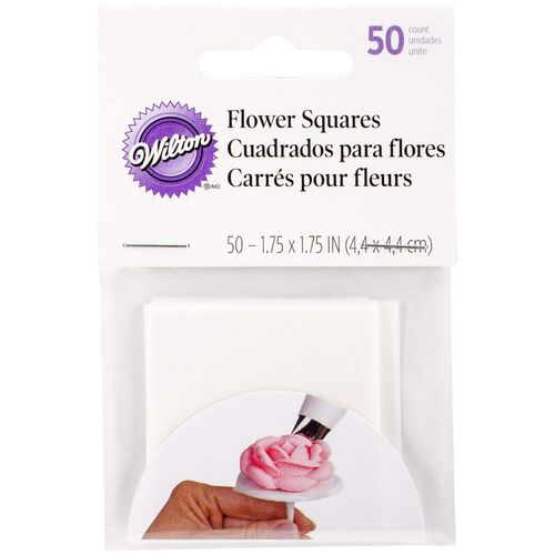 CUADROS PAPEL PARA FLORES 50 UDS. WILTON