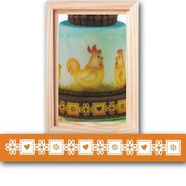 SUGAR LACE 10 X 40 CM. - MOD. 14T MARTELLATO