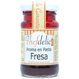 AROMA EN PASTA FRESA 50 GR. CHEFDELICE