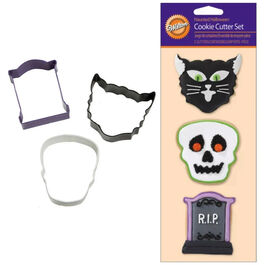 SET 3 CORTAPASTAS HALLOWEEN WILTON
