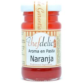 AROMA EN PASTA NARANJA 50 GR. CHEFDELICE