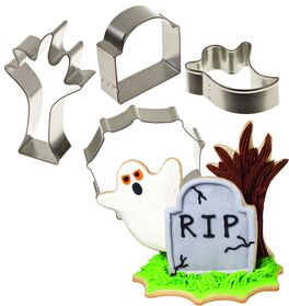 SET 4 CORTAPASTAS HALLOWEEN WILTON