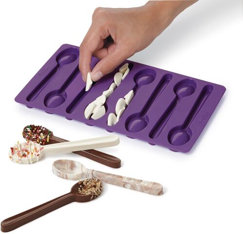 MOLDE CHOCOLATE CUCHARILLAS WILTON