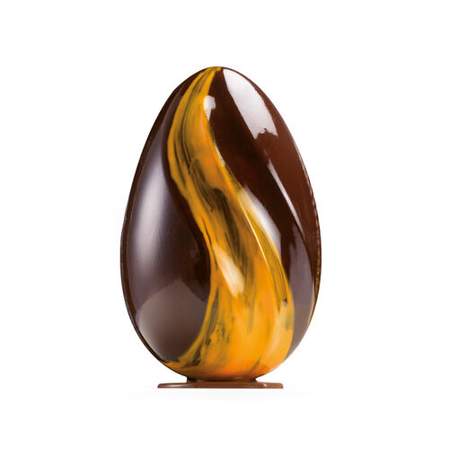 JUEGO DE MOLDES PARA HUEVO DE CHOCOLATE ARTÍSTICO MARTELLATO