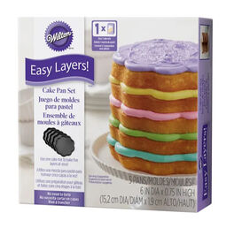 MOLDES LAYER CAKE ONDULADO 15 CM. WILTON