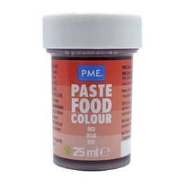 COLORANTE EN PASTA ROJO 25 GR. PME