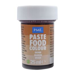 COLORANTE EN PASTA MARRÓN 25 GR. PME