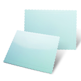 BASE RECTANGULAR 3 MM AZUL - 30 X 25 CM.