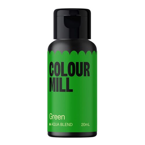 COLORANTE EN GEL VERDE AQUA BLEND 20 ML. COLOUR MILL