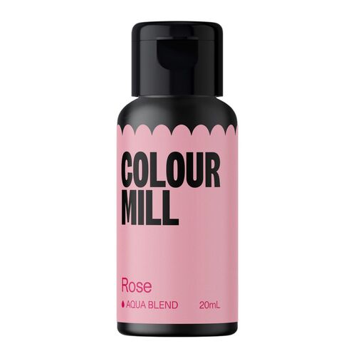 COLORANTE EN GEL ROSA AQUA BLEND 20 ML. COLOUR MILL