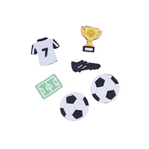 DECORACIONES AZÚCAR FÚTBOL PME